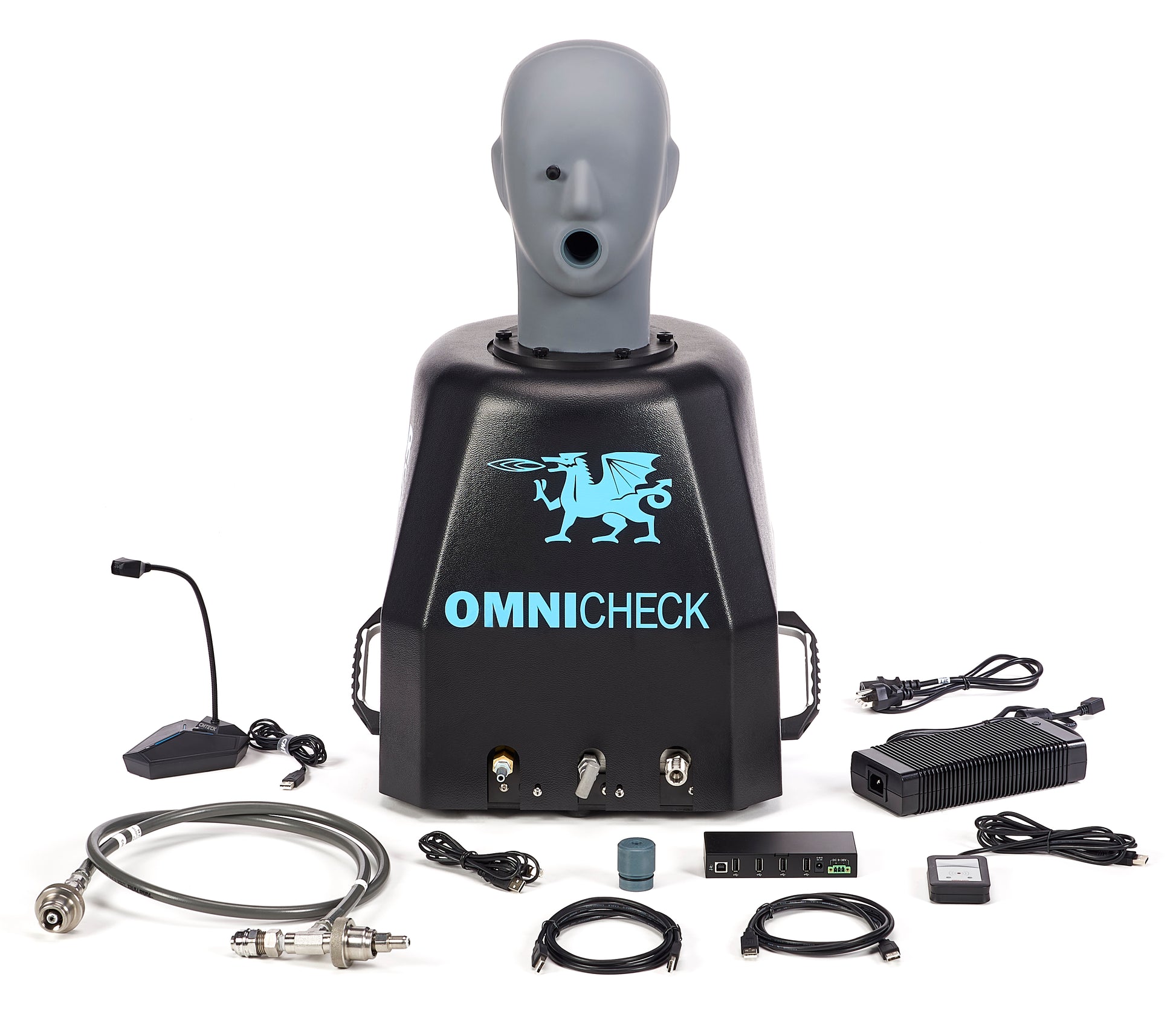 OMNIcheck with accessories